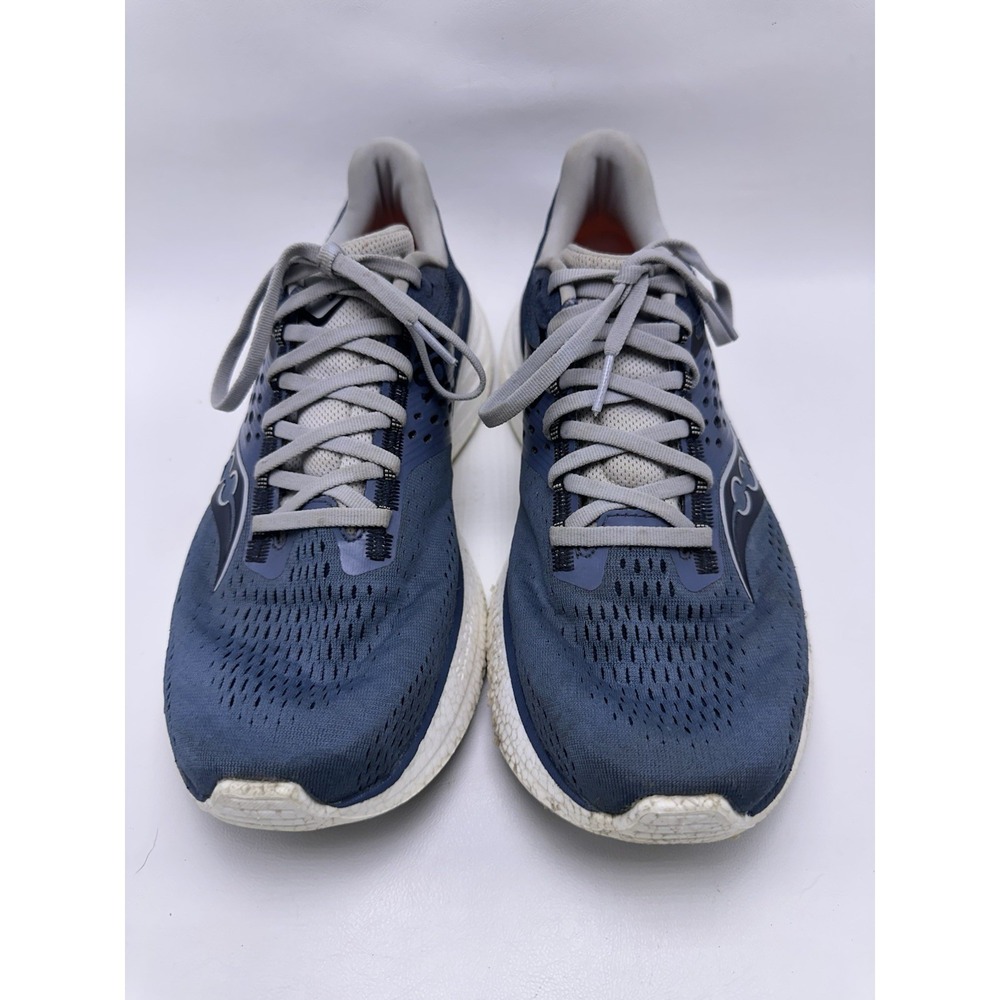 Saucony Ride 17 Men's Size 10 Mirage Blue Grey Running Shoes Sneakers S20924-211 - Picture 2 of 11